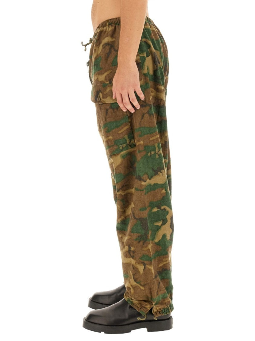 Givenchy Relaxed Fit Camouflage Pants