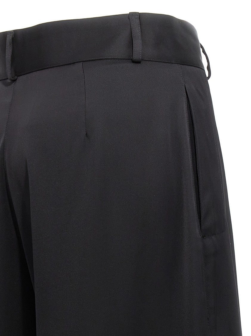 Jil Sander Wide Leg Pants With Zip Closure