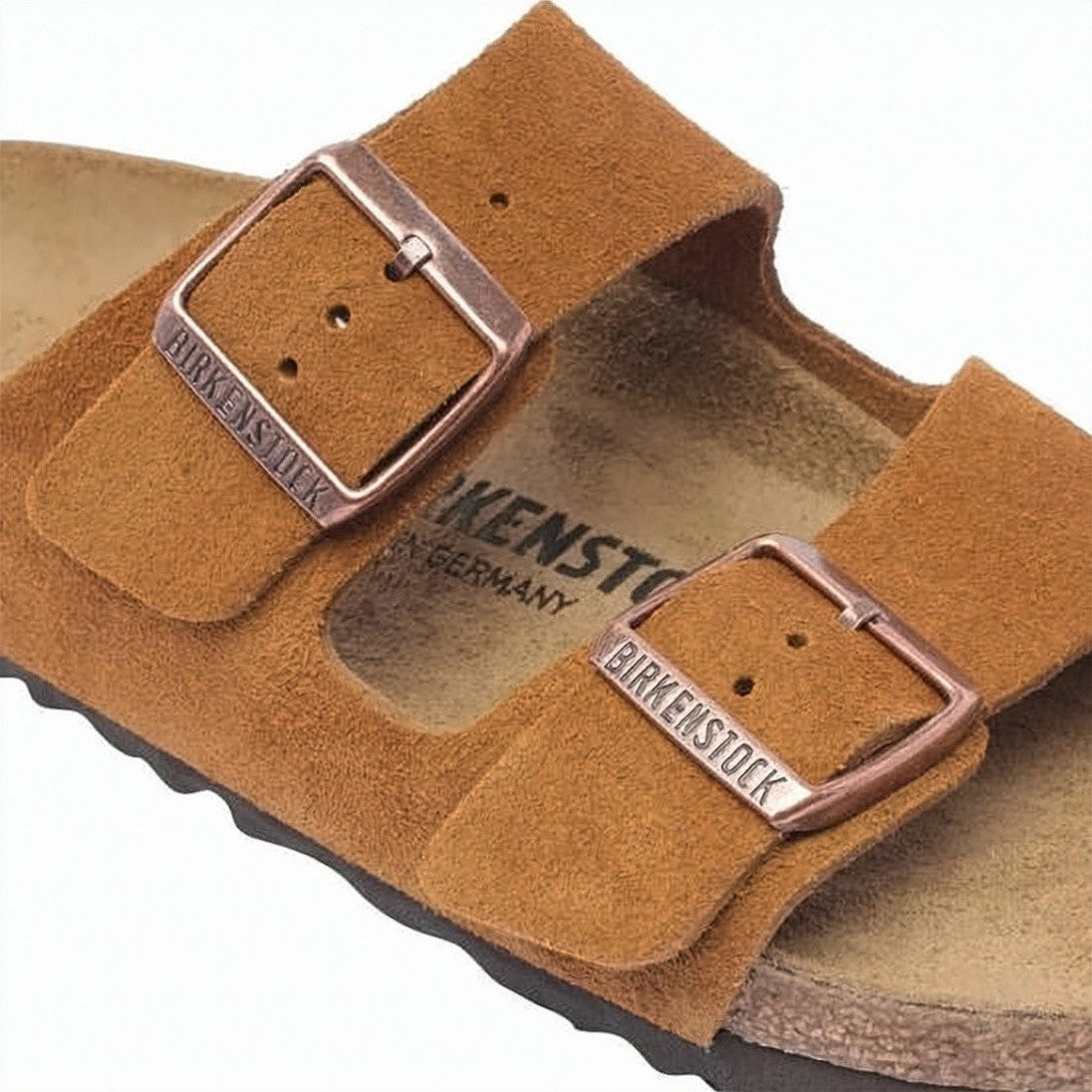 Birkenstock Suede Double-Strap Mule Sandals