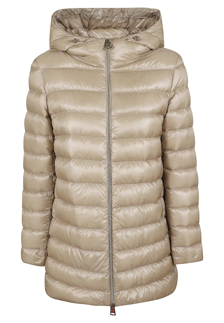 Herno A-Shape Down Jacket In Silky Ultralight Nylon