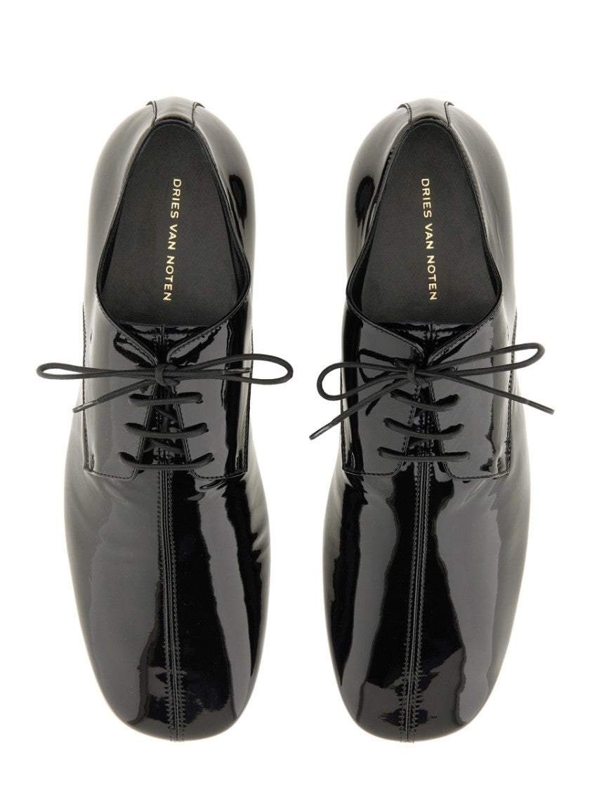Dries Van Noten Pointed Toe Leather Brogues