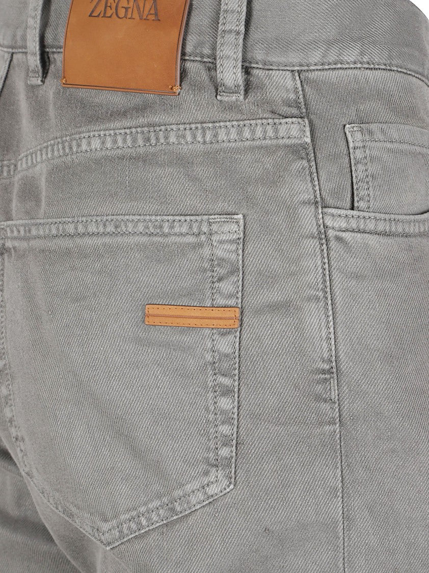 Zegna Straight-Leg Jeans With Classic Five-Pocket Design