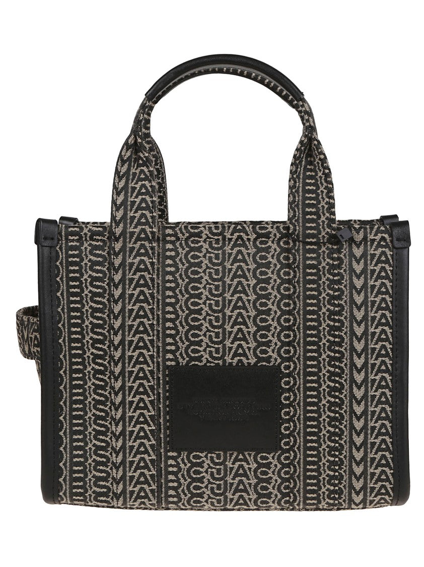 Marc Jacobs Jacquard Tote Bag With Monogram Pattern