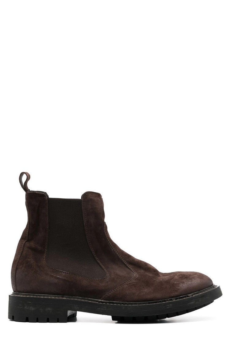 Moma Brown Leather Boots