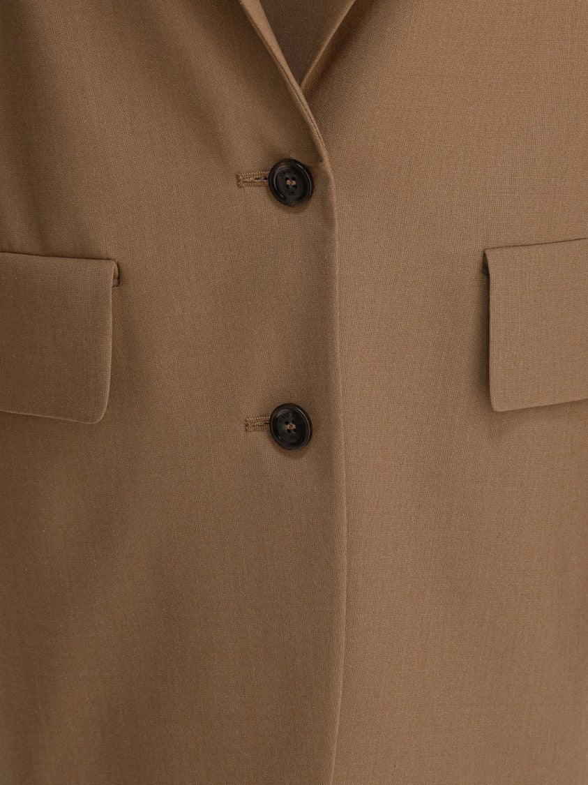 Max Mara "Kitten" Single-Breasted Blazer