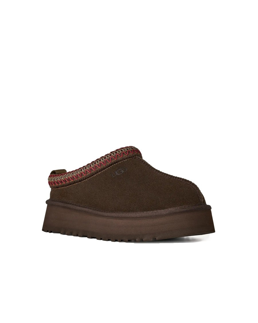 Ugg Suede Lamb Fur Slip-On Clogs
