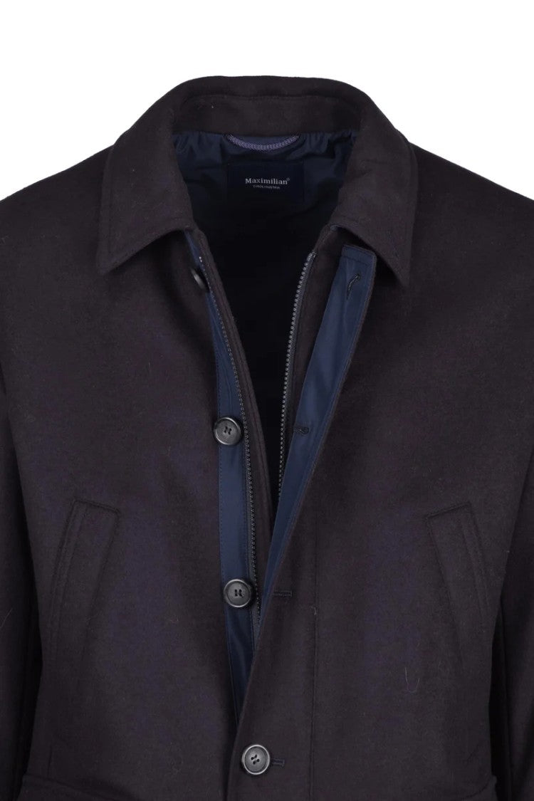 Maximilian Wool Cashmere Cloth Overcoat