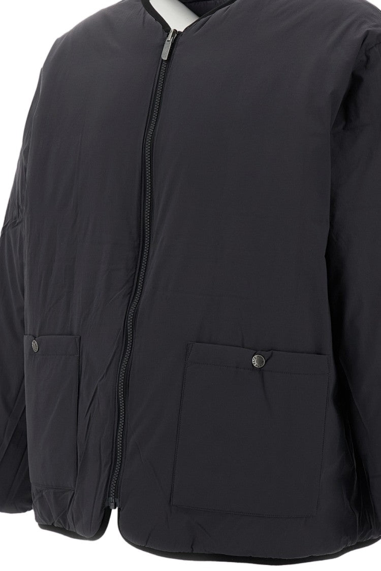The North Face Black / Grey Red Box Reversible Quilted Jacket