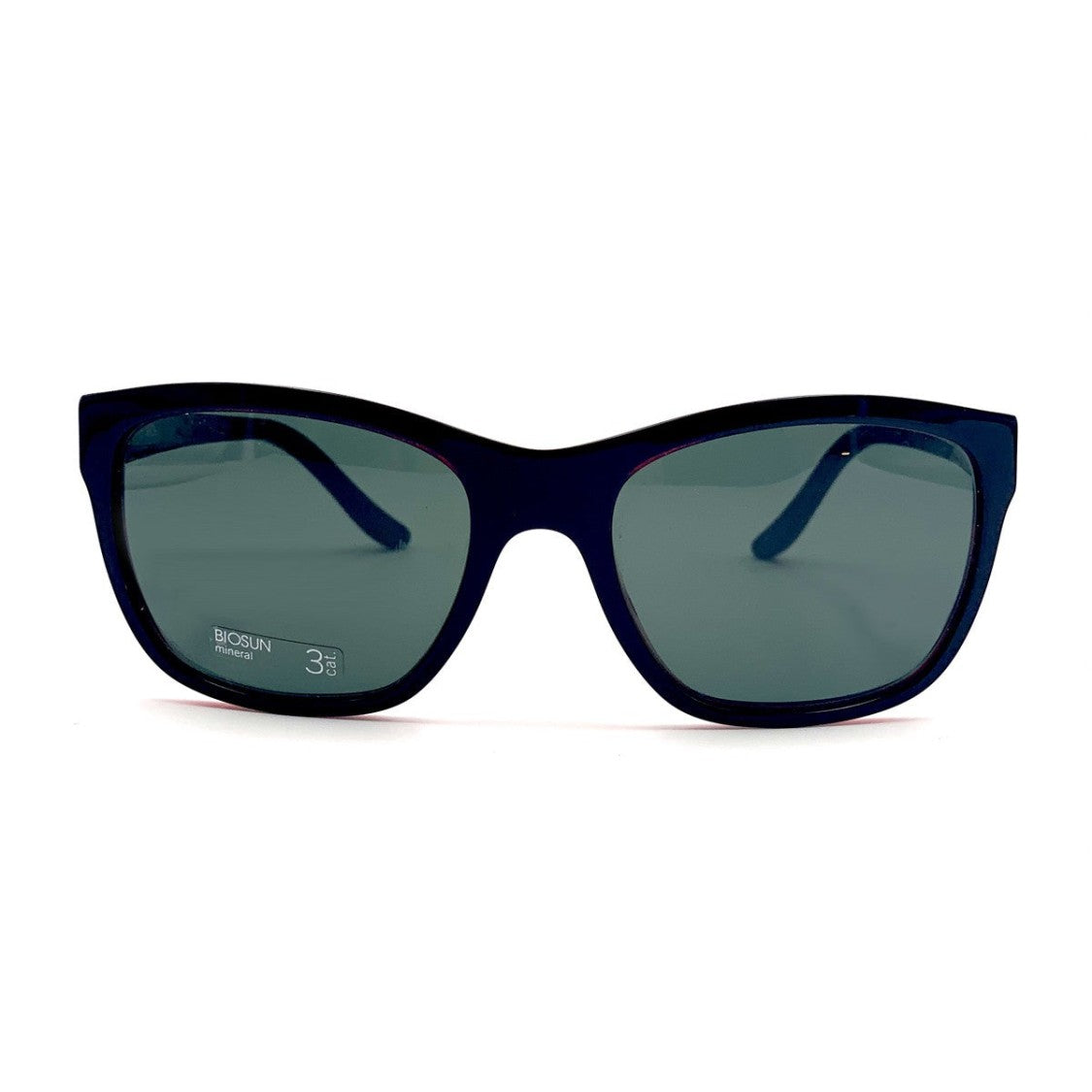 Starck Black Pl1040 Celluloid Rectangular Sunglasses