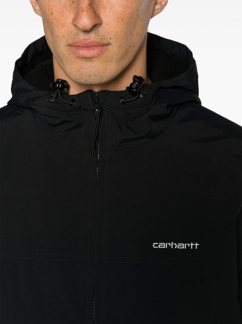 Carhartt Wip Black Hooded Minimalist Jacket