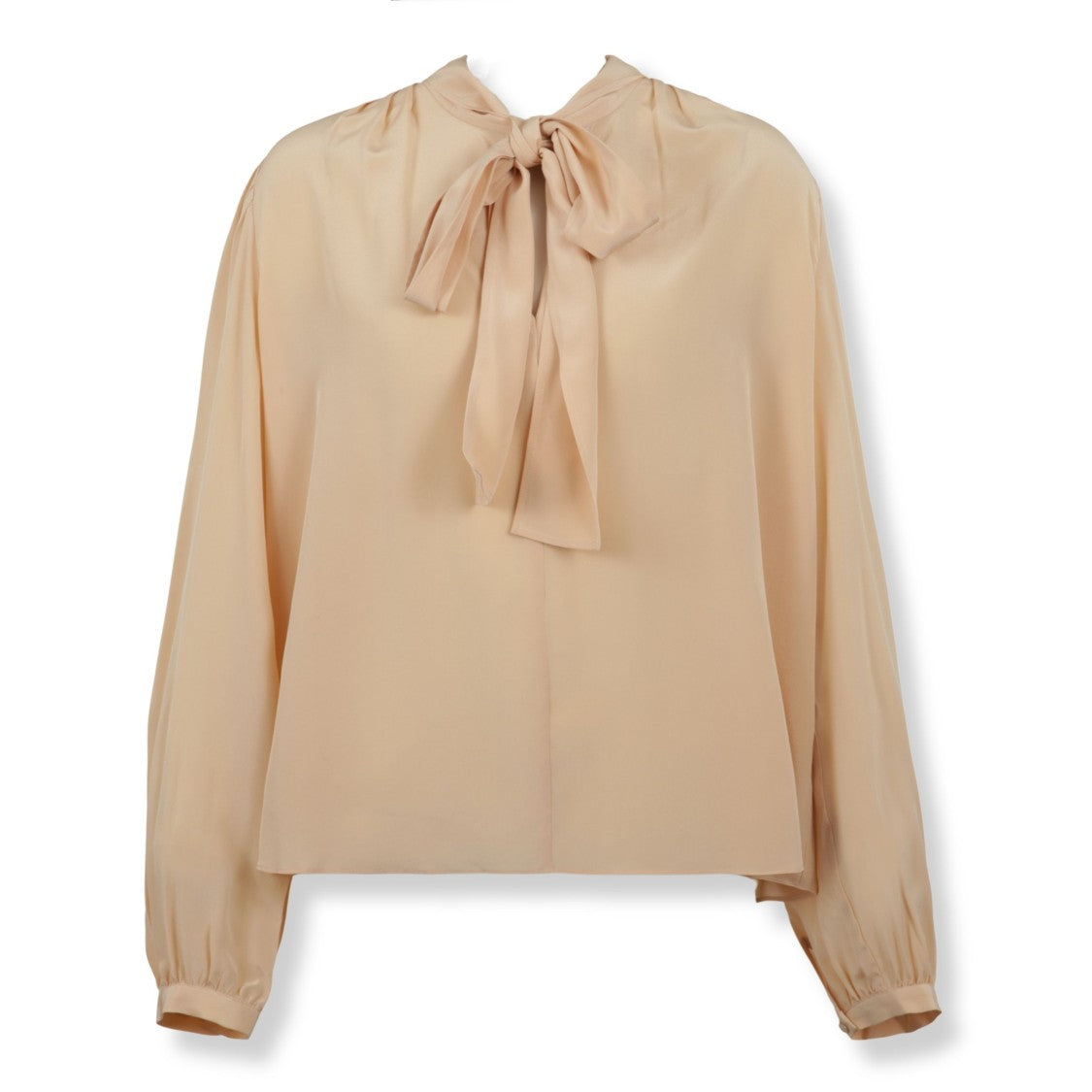 Ulla Johnson Alistair Necktie Long Sleeve Blouse By Ulla Johnson