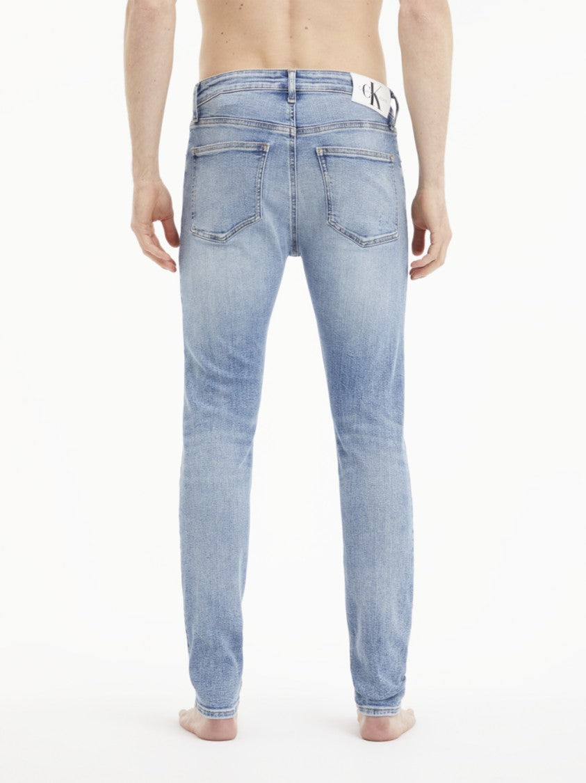 Calvin Klein Distressed Light Blue Slim Fit Jeans