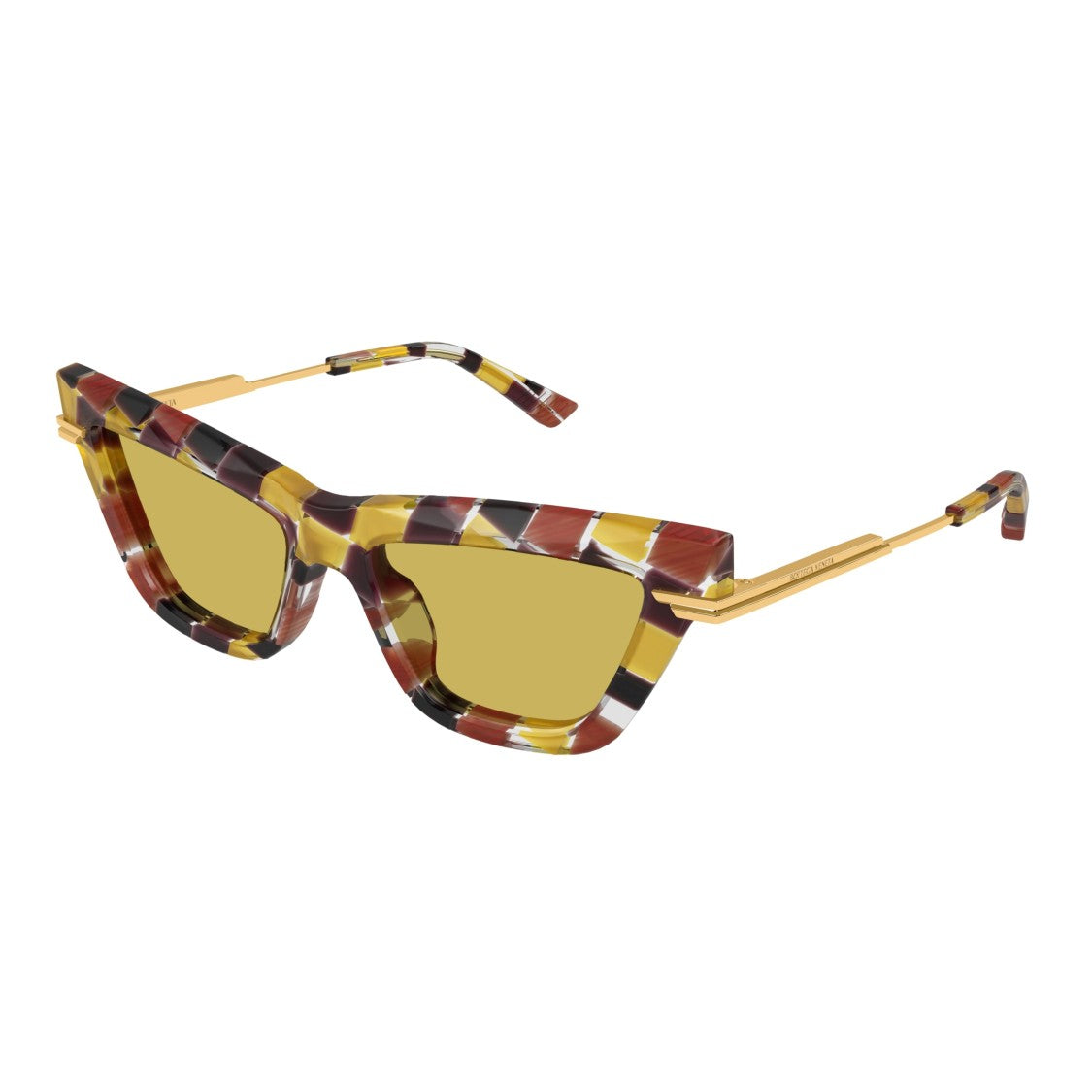 Bottega Veneta Bv1241s Multicolored Cat-Eye Sunglasses