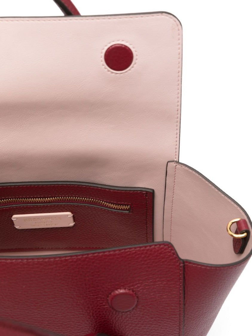 Coccinelle Structured Textured Calfskin Tote Bag