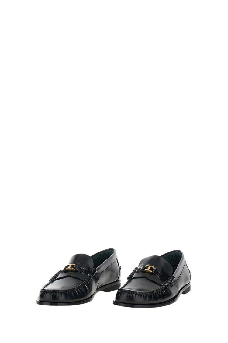 Tod's Brushed Leather Loafers