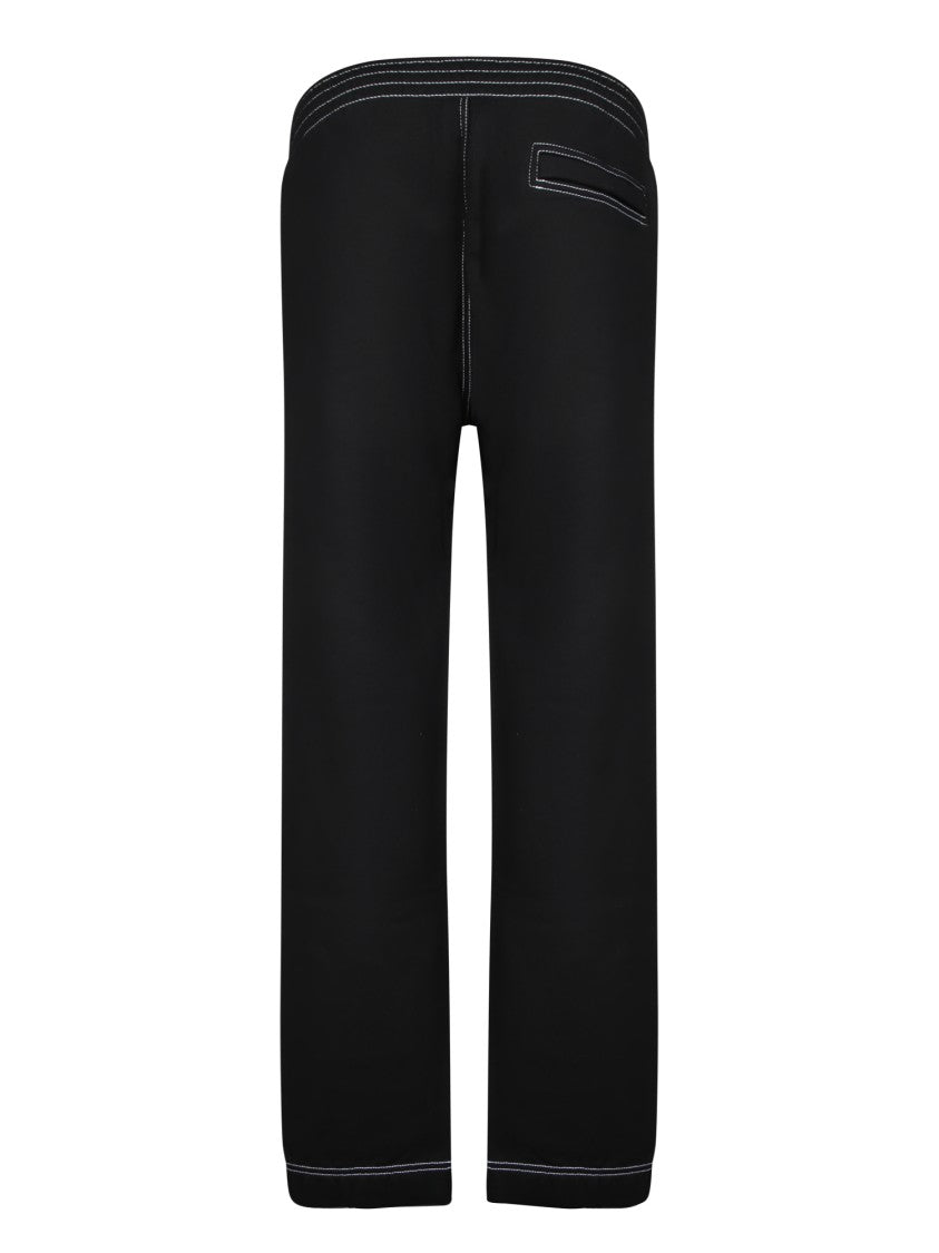 Givenchy Black Trousers With Drawstring Closure
