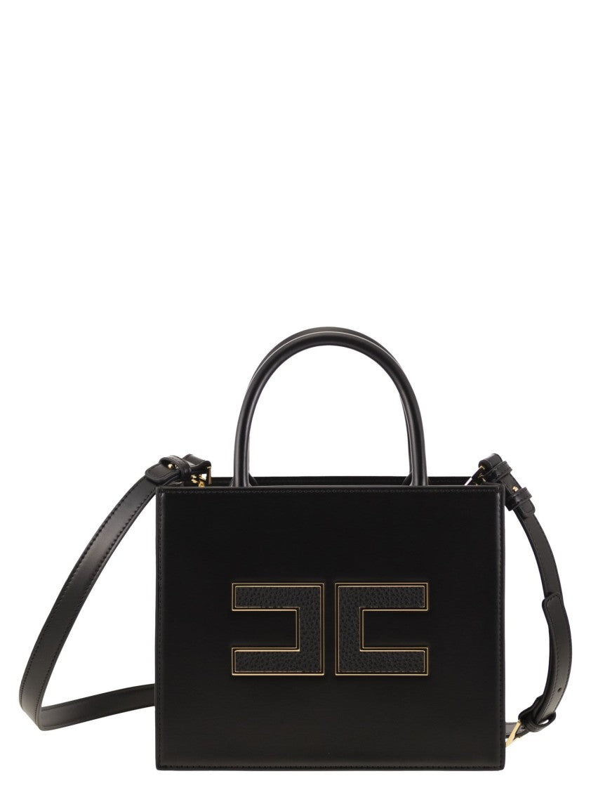 Elisabetta Franchi Small Tote Bag With Logo