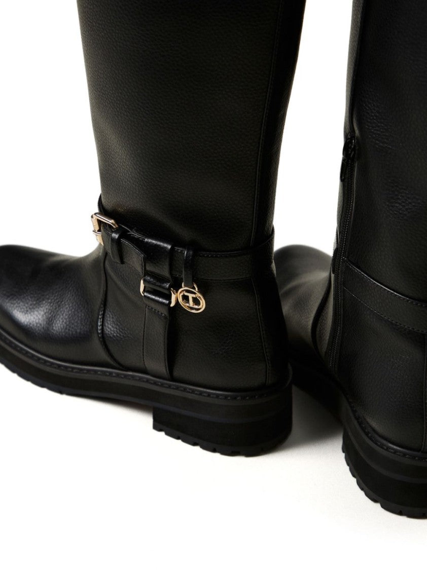 Twin-Set Biker Boots