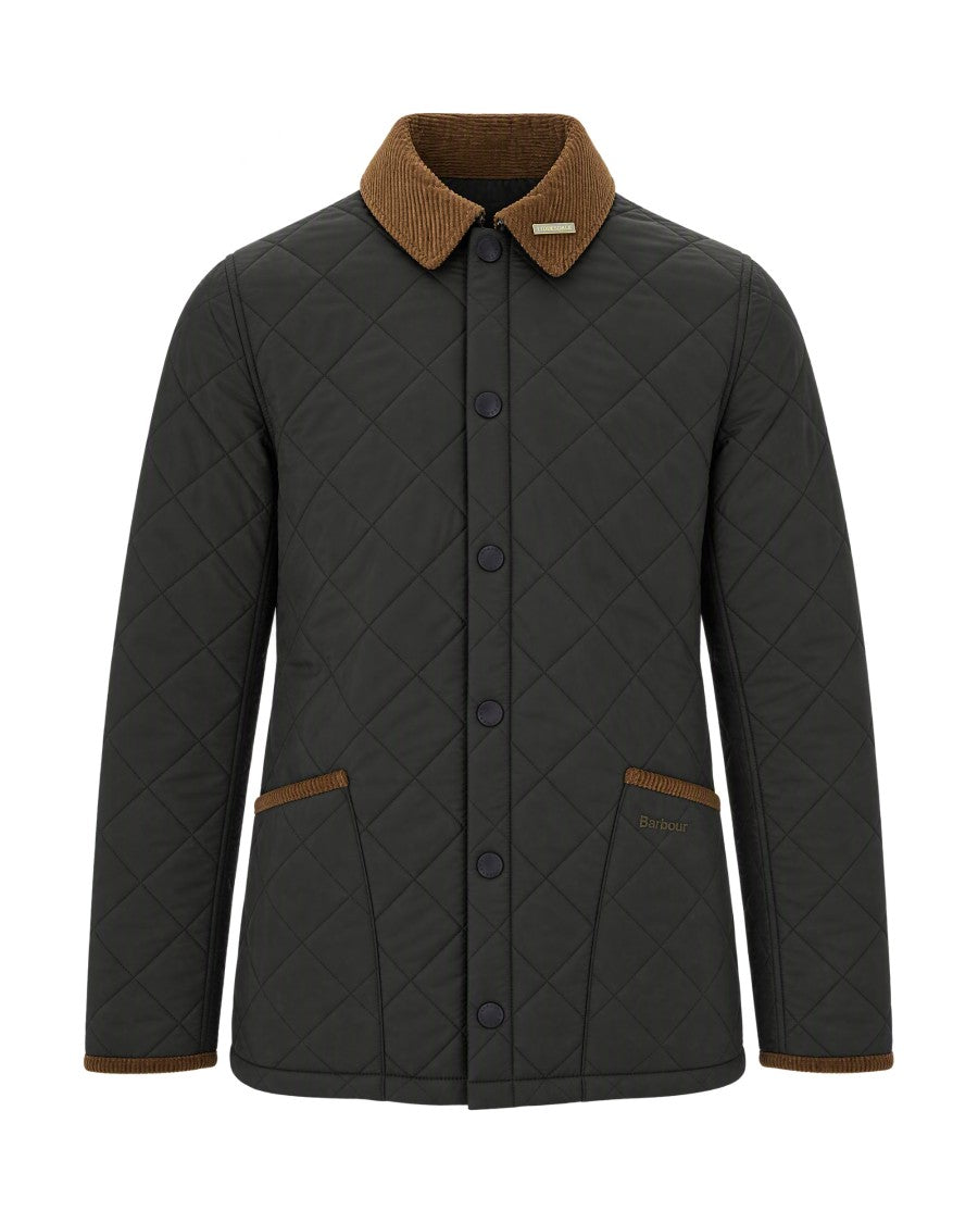 Barbour Sage Diamond-Quilted Jacket