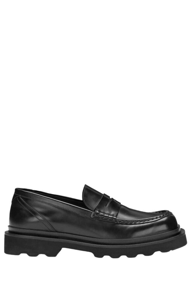 Dolce & Gabbana Brushed Leather Loafers