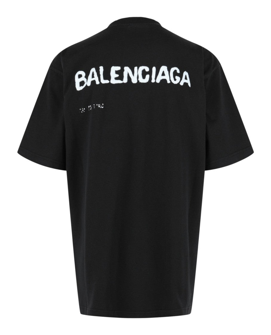 Balenciaga Oversized Hand Drawn T-Shirt