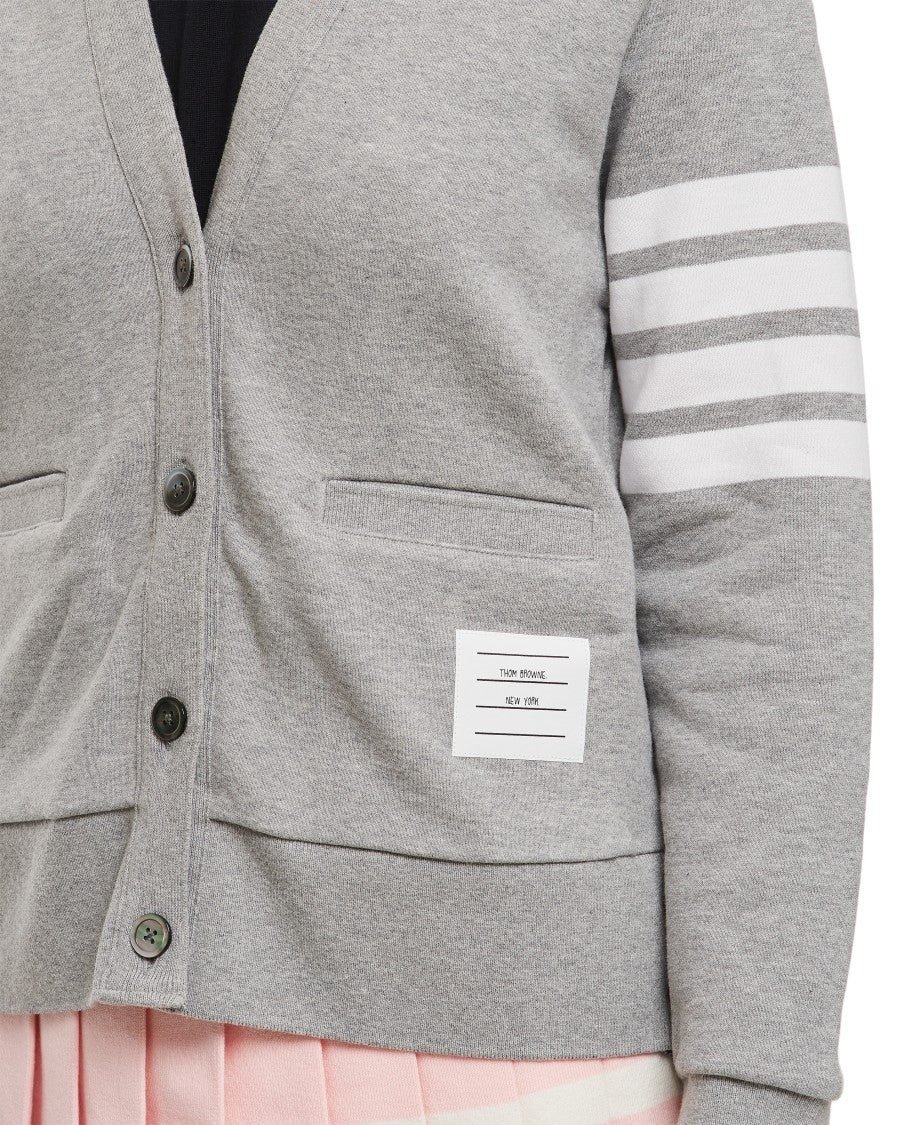 Thom Browne V-Neck Button Cardigan