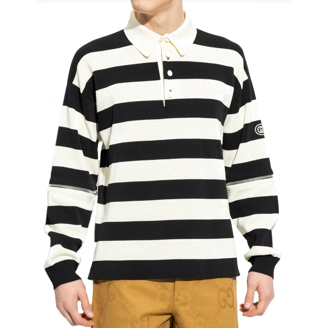 Gucci Cotton Logo Polo Shirt