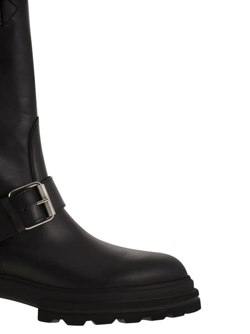 Hogan H674 - Leather Biker