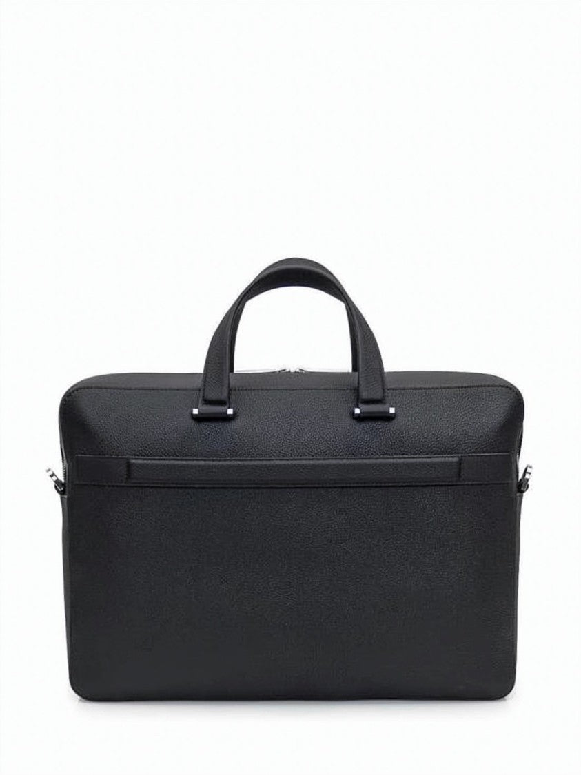 Salvatore Ferragamo Textured Calf Leather Tote Bag
