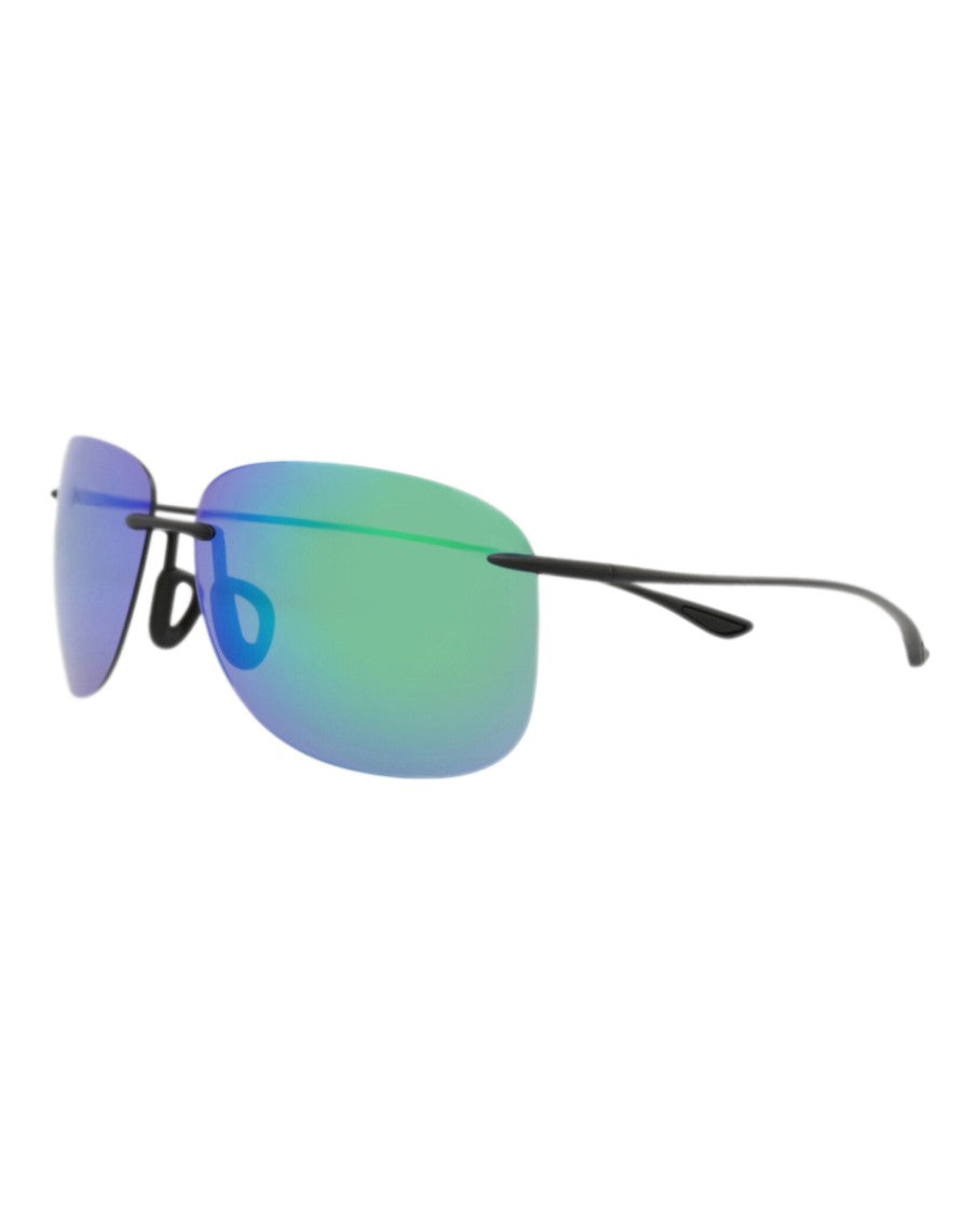 Maui Jim Shield-Frame Injection Sunglasses With Gradient Lens