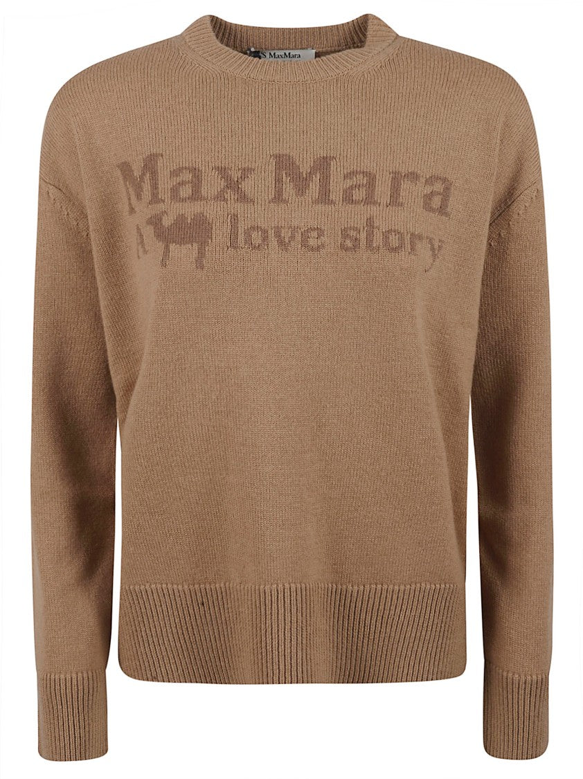 Max Mara Relaxed Fit Brown Sweater