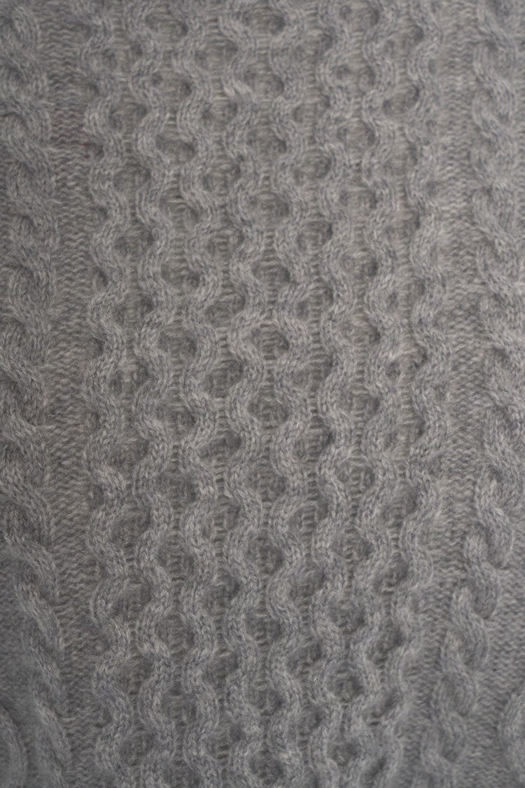 Kaos Cable-Knit Turtleneck Sweater With Texture