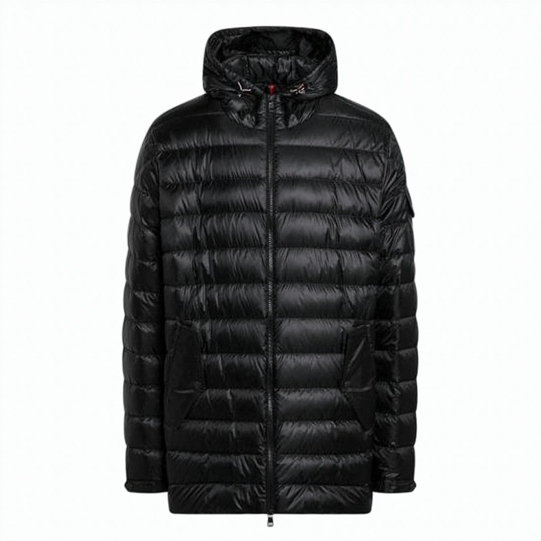 Moncler Horizontal Quilted Black Padded Jacket