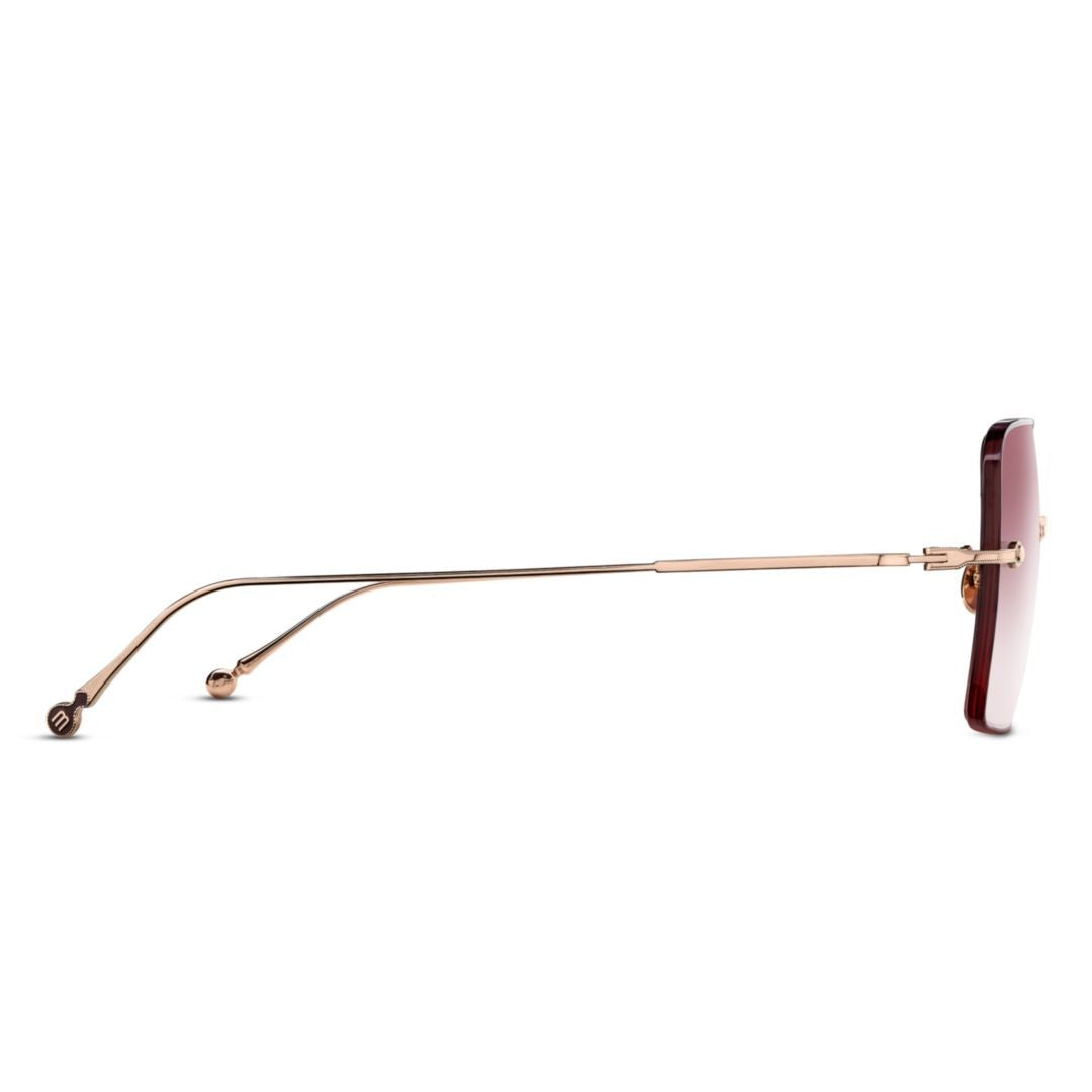Matsuda M5005.Sg Rimless Square Sunglasses With Gradient Tint
