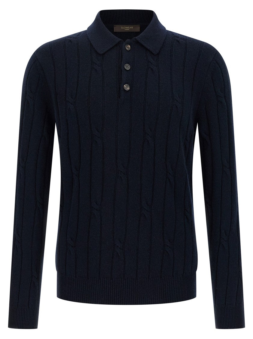 Zanone Cashmere Polo Shirt