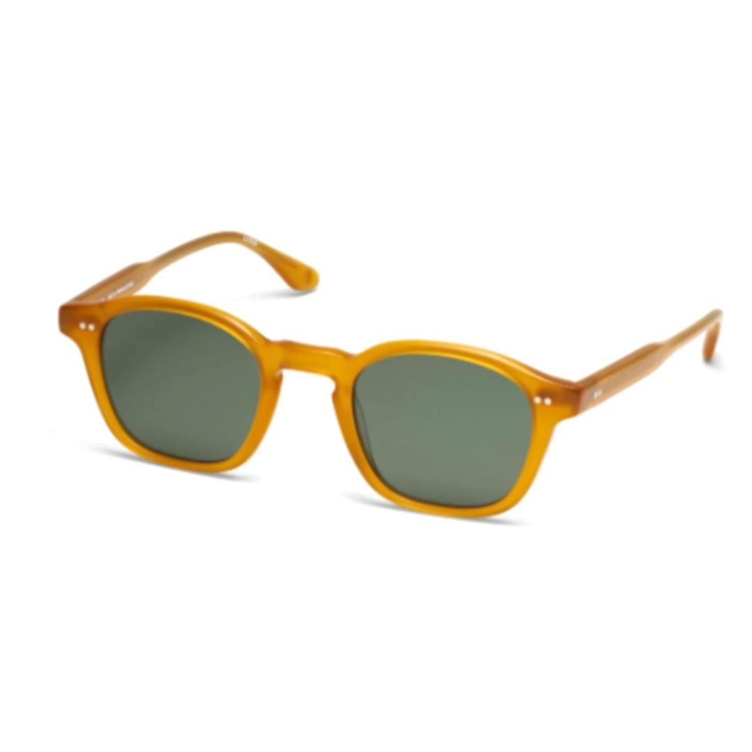 Peter And May Pm Palace Translucent Honey Acetate Square Sunglasses