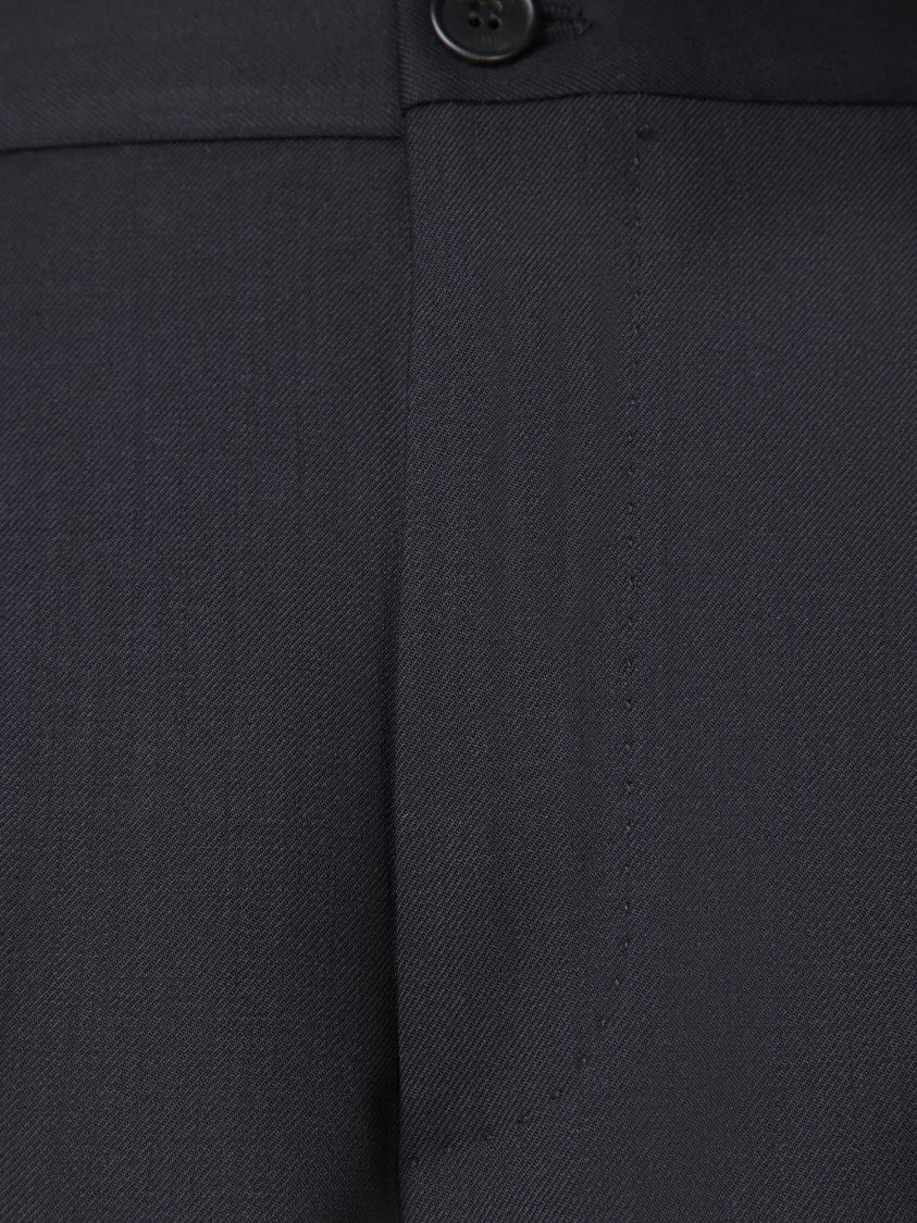 Incotex Trousers With Tailored Fit And Fabric Finish