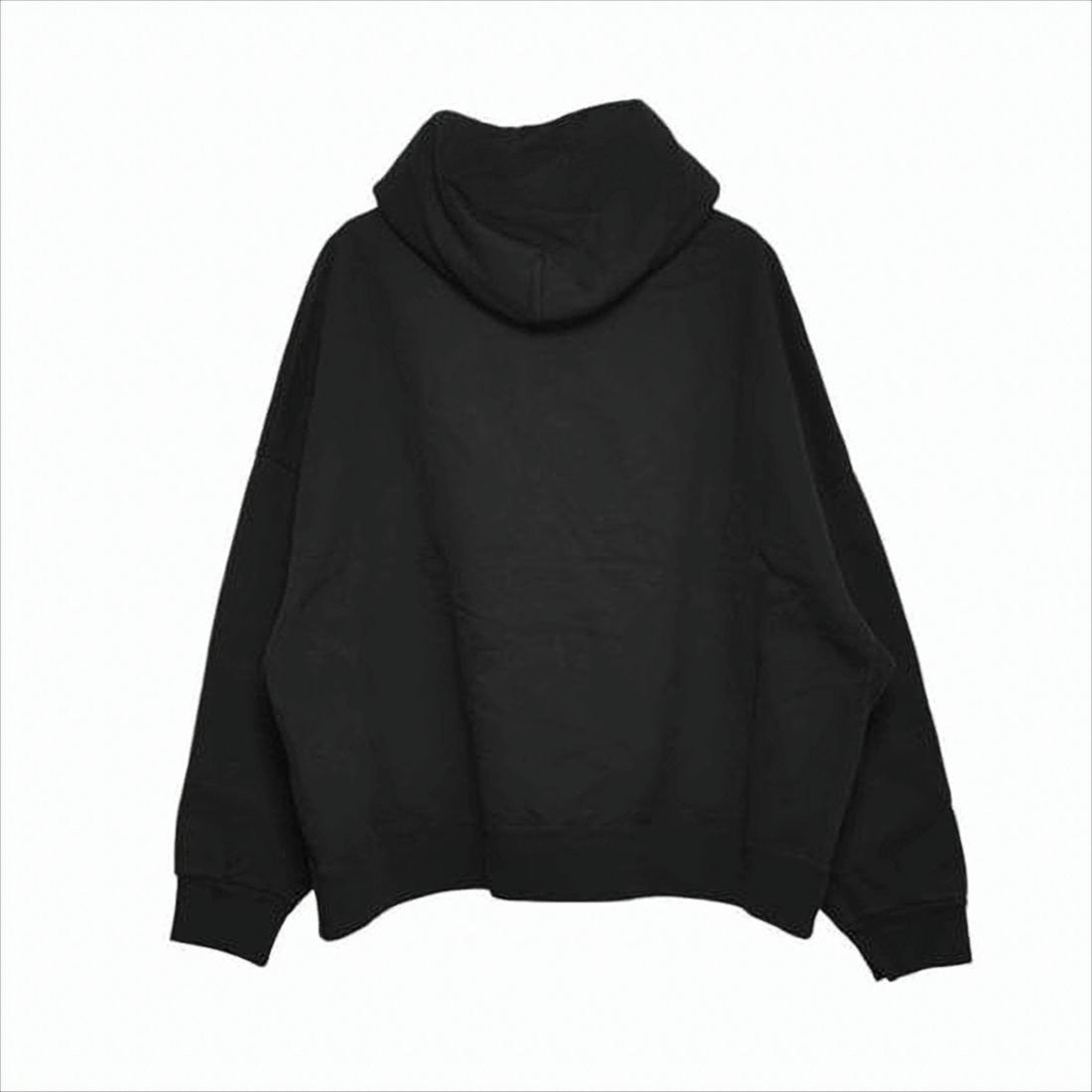 Saint Mxxxxxx Relaxed Fit Black Hoodie With Bold Graphic Logo