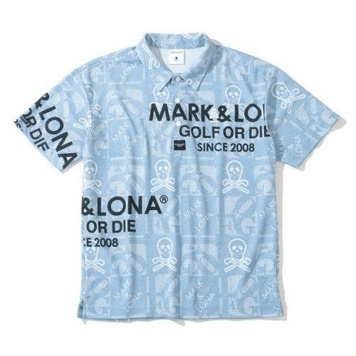 Mark&Lona Skull And Crossbones Graphic Polo Shirt