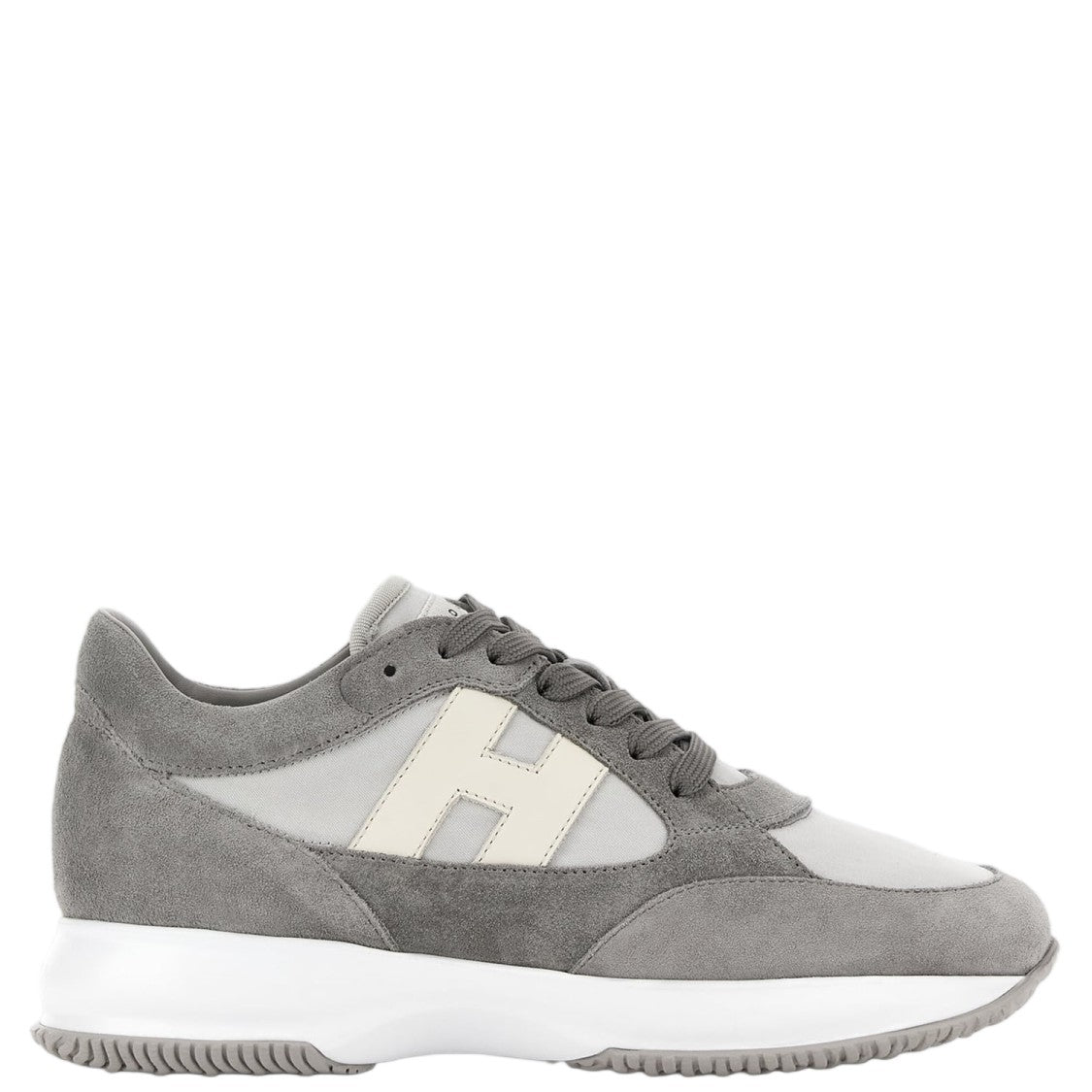 Hogan Interactive Leather And Nylon Sneakers