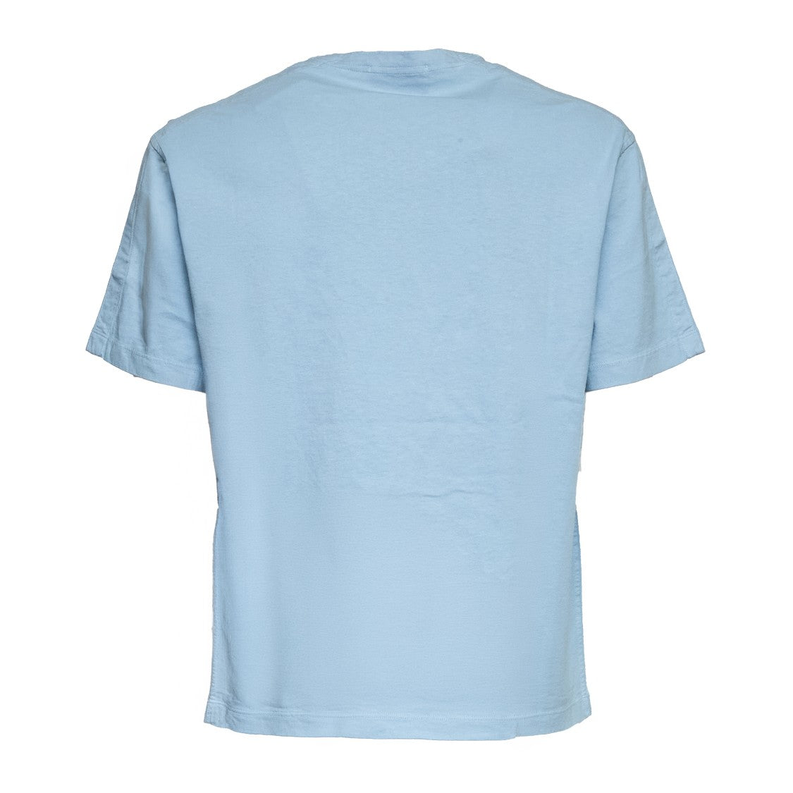 Stone Island Embroidered White Logo Casual T-Shirt