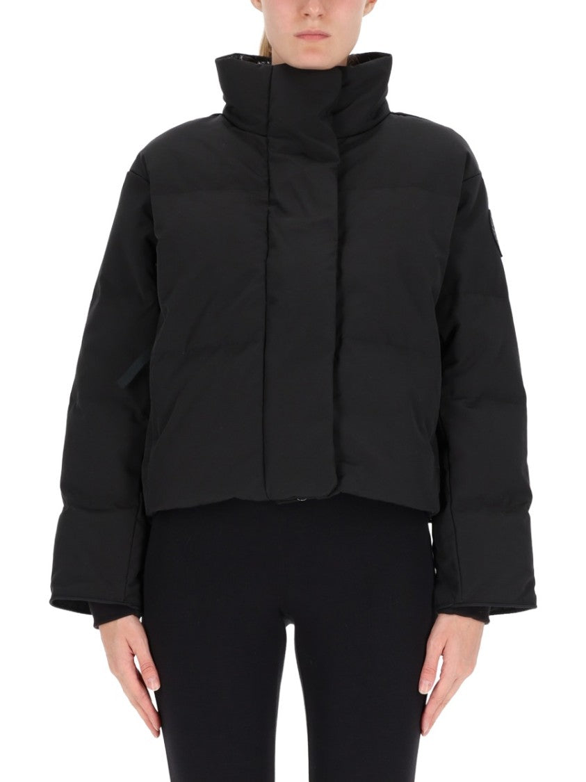 Canada Goose Cropped Black Jacket