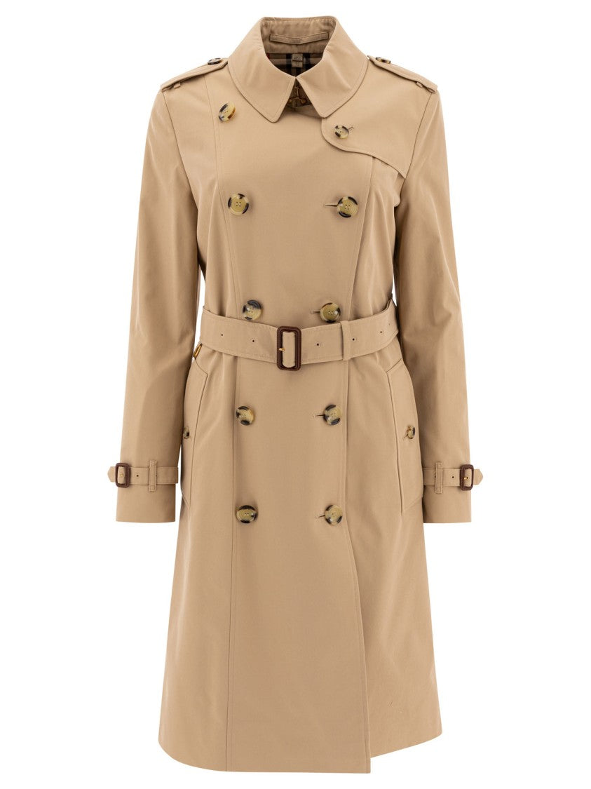 Burberry Belted Double-Breasted Trench Coat