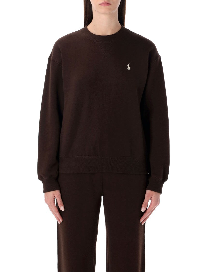 Polo Ralph Lauren Classic Crewneck Sweatshirt With Iconic Logo