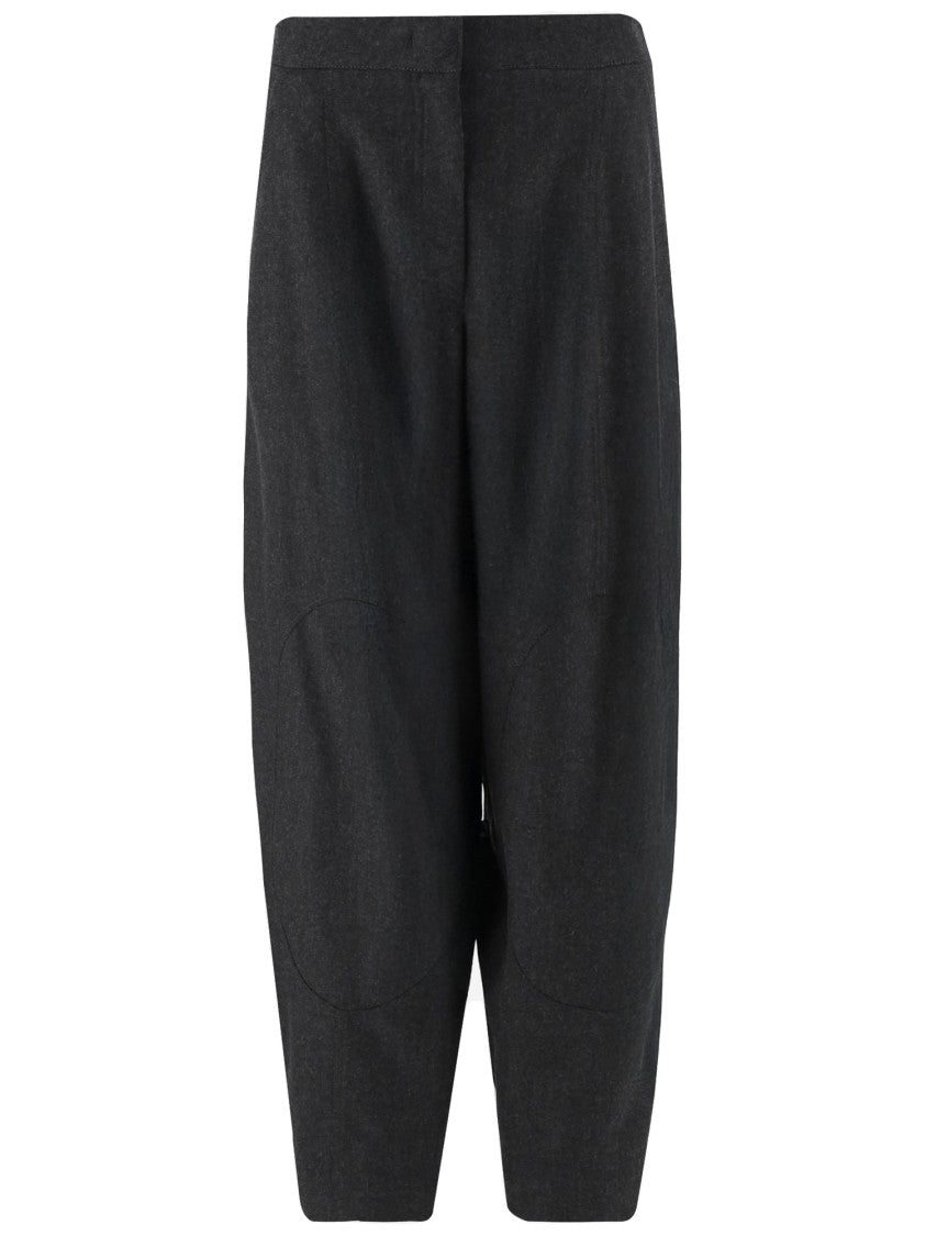Giorgio Armani Stretch Wool Blend Pants