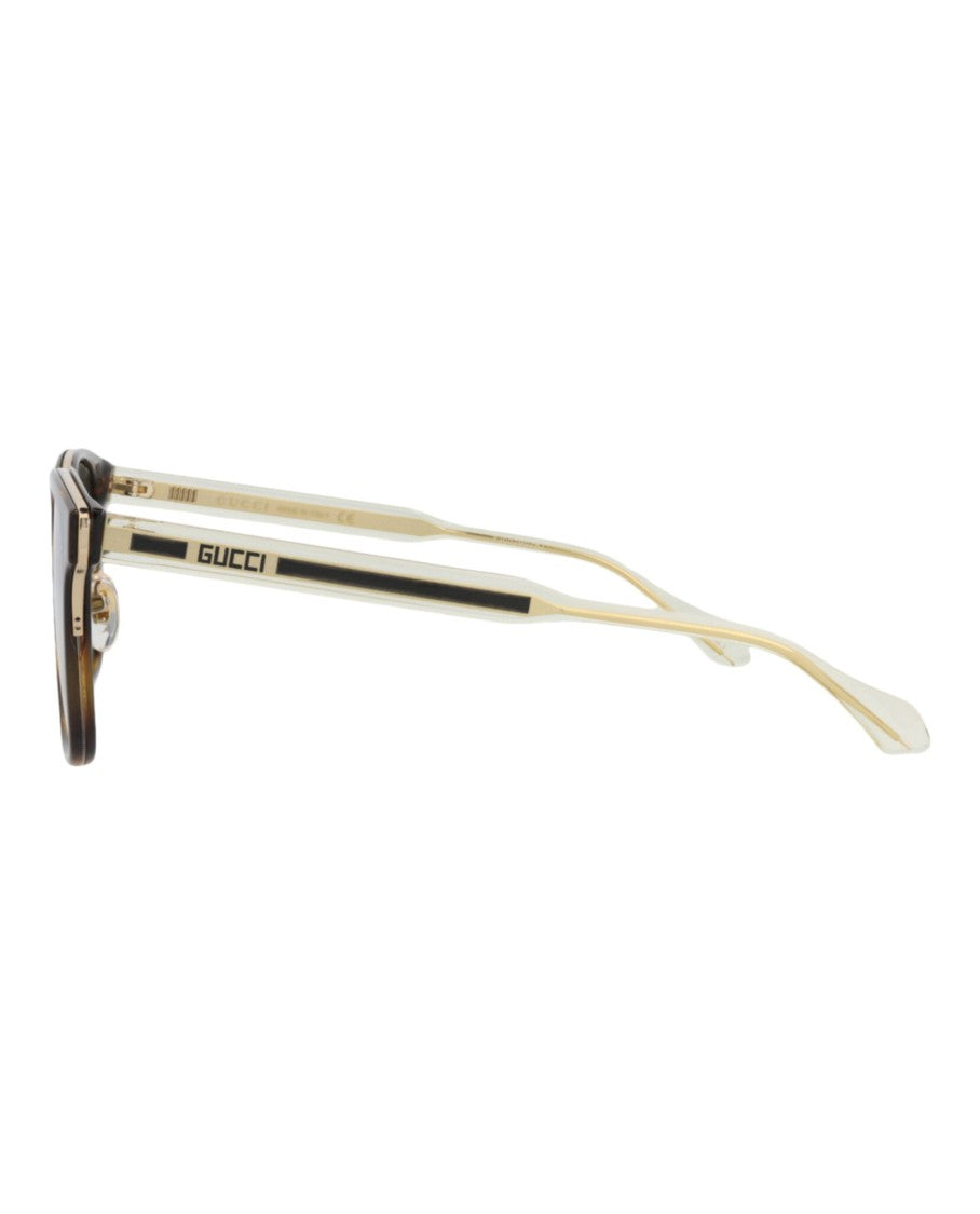 Gucci Square-Frame Acetate Sunglasses