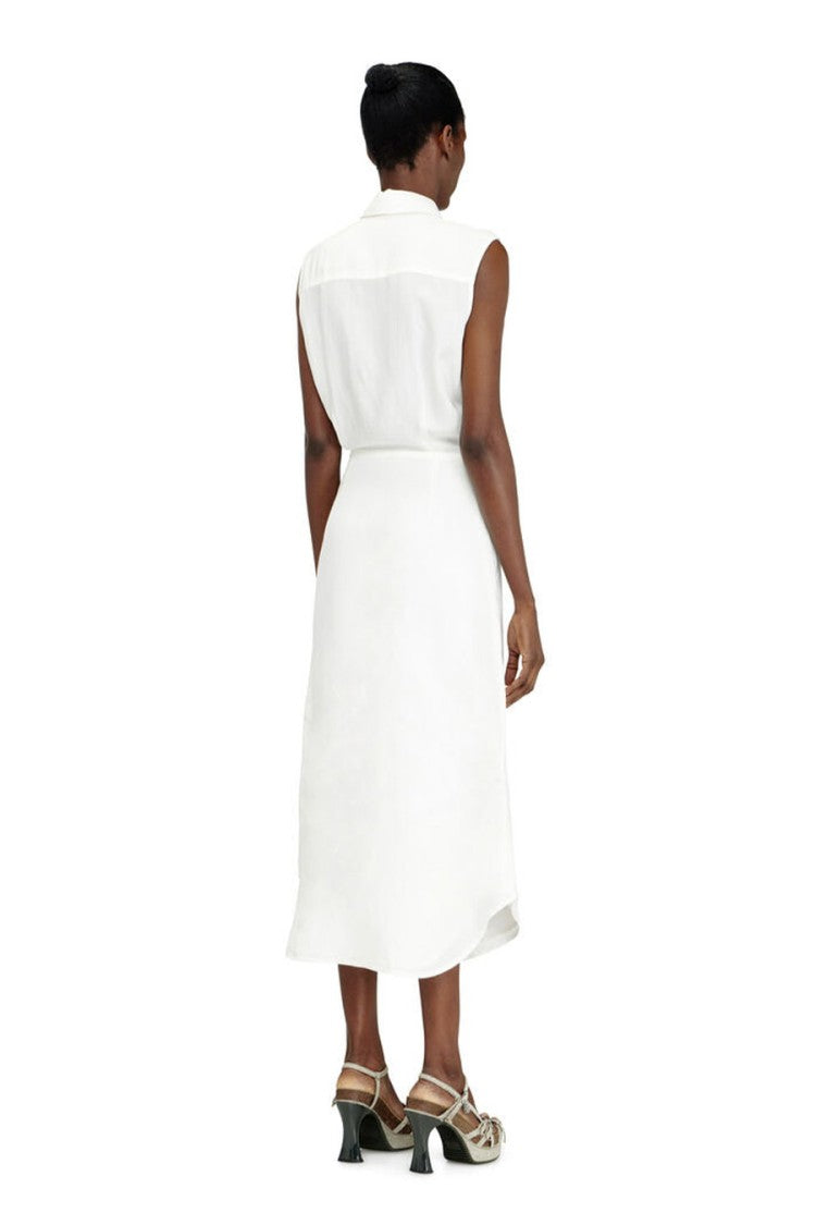 Diesel Multicolor Crepe Midi Dress