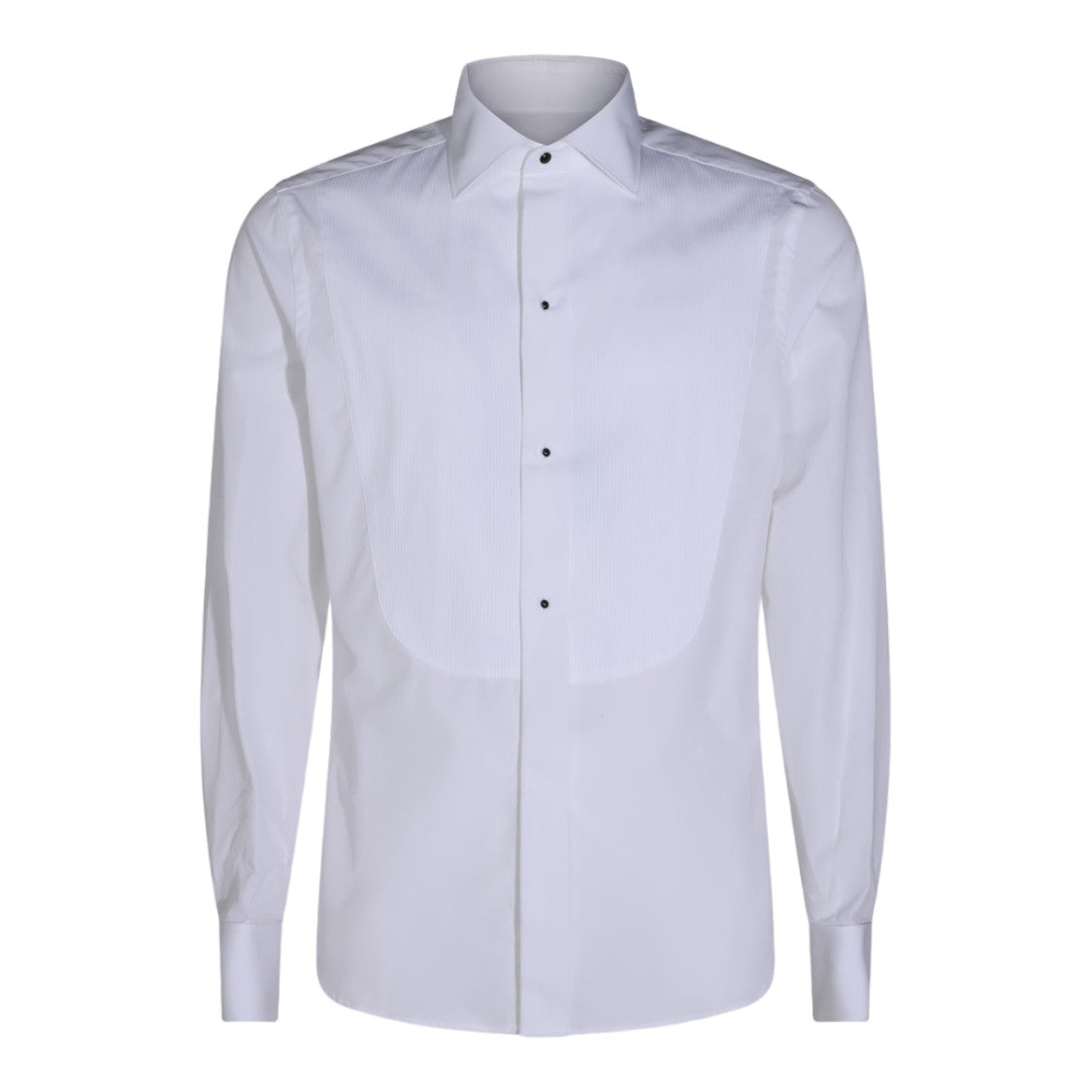 Canali Long-Sleeve Striped Dress Shirt