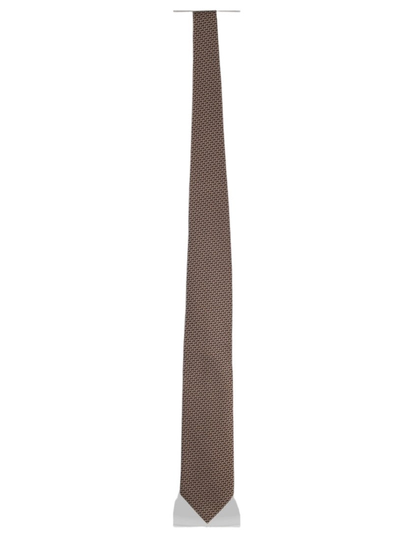 Tom Ford Jacquard Patterned Mulberry Silk Tie