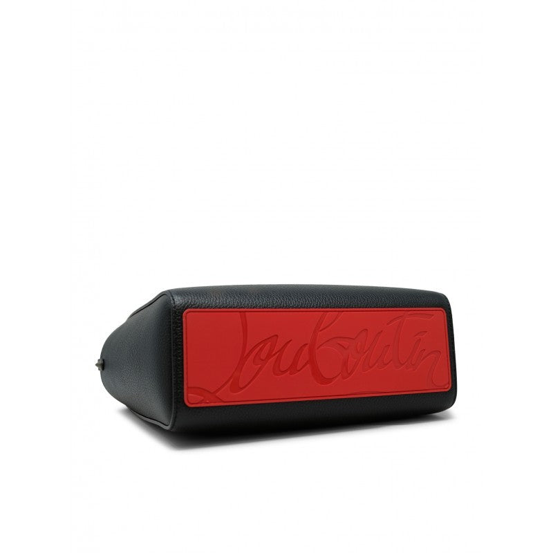 Christian Louboutin Black Leather Cabata Mini Calf Bag